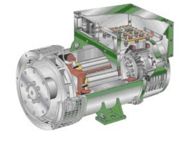 忻城发电机内部结构图
